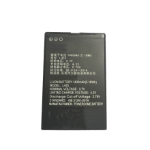 بطارية الهاتف المحمول 3.7V 1400mAh Li-ion Cell Phone