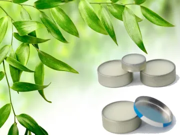 Glass Package Menthol Blam for pains and itches