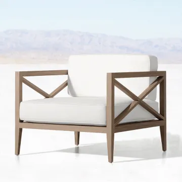 Hot sale Garden teak patio furniture set Outdoor Furniture Patio Daybed Garden Teak Wooden Sofas Sets