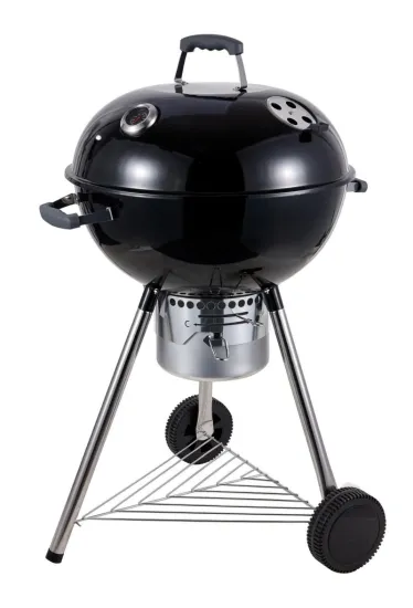 High Quality Porcelain Enamel 22.5 Inch Kettle Charcoal Cooking BBQ Grill