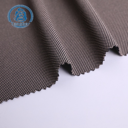 tissu d&#39;abeille en nid d&#39;abeille en polyester spandex pour vêtements de sport