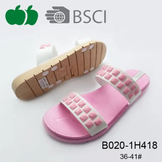 Popular Design Soft Sole Women Simple Pcu Style Slipper