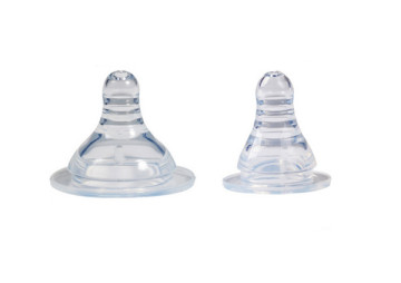 Wholesale OEM feeding bottle silicone baby nipple/silicone milk bottle nipple drinkers