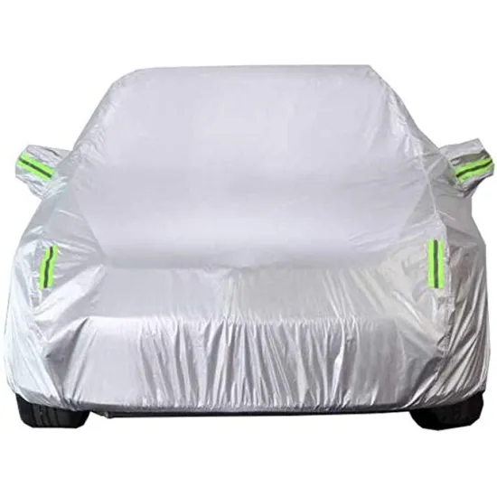 All Weather Polyester Silver Coated Waterproof UV Protection SUV Car Cover
