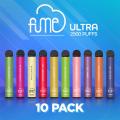 Fume Ultra 2500 Puffs Puffs Vape Thiết bị