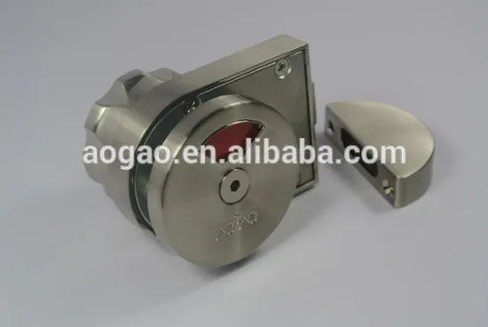 2016 new design zinc alloy toilet cubicles partition door lock