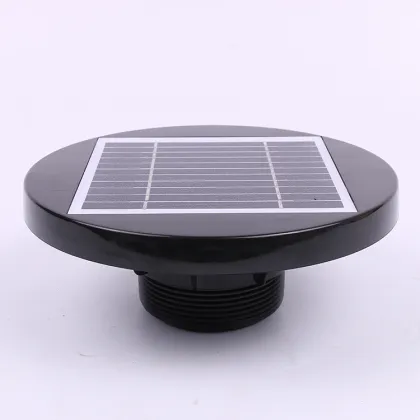 Solar-Powered Roof Exhaust Fan for Attic Environmental Protection