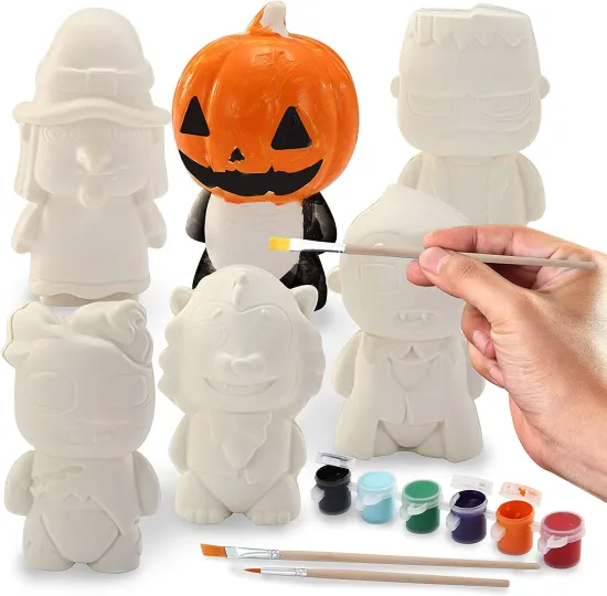 Soft Halloween Craft: Explore the Fun with Squishy Painting Kits