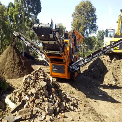 Sand Screening Machine For Construction Equipment