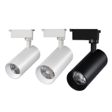 360 Degree Adjustable Aluminum Rail COB Focus Spot Lamp LED Track Light