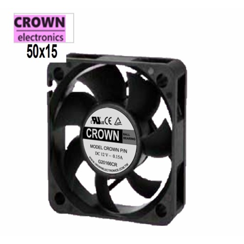 Crown 5015 dc axial 12v 24v DC fan