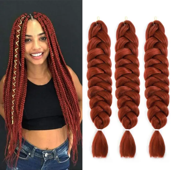 expression 3x 52 synthetic crochet kinky ultra braid hair, impression ultra braid yaki synthetic hair extension for braiding