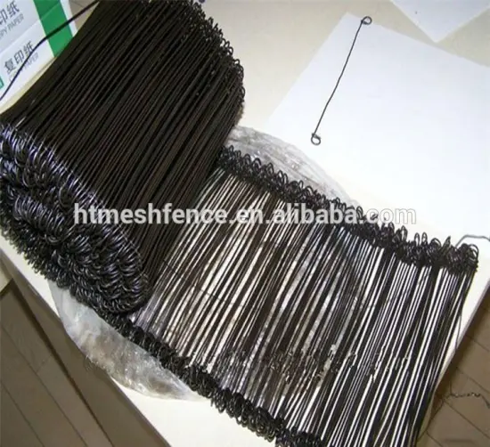 METAL WIRE REBAR AND MULTIPURPOSE DOUBLE LOOP TIES - LENGTH 6" (150mm)