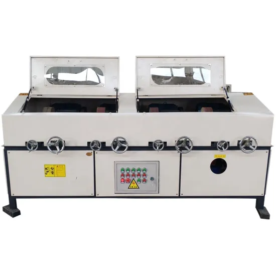 Round Bar Pipe Buffing Polishing Machine with 4 Heads