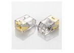 COMPACT PUSH WIRE connector for junction boxes; 2-conductor terminal block(2273 SERIES)