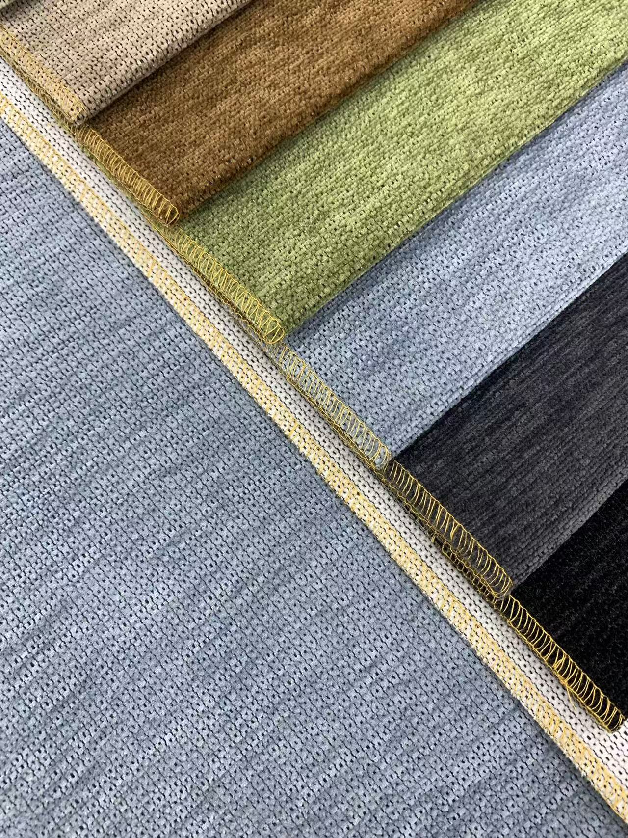 Modern Minimalist Chenille Upholstery Fabric
