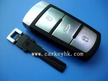 New product &Direct factory VW Magotan 3-button smart remote control 433MHZ.ID48 for key shell vw new
