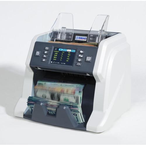 Multi currency bill value counting machine