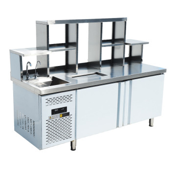 Stainless Steel Beverage Commercial Customization Bubble Tea Counter Bar Manufacturers