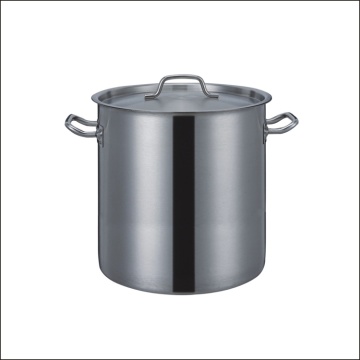 Commercial stainless steel soup pot