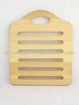 low price wooden table mat,wooden cutting board,mana ita
