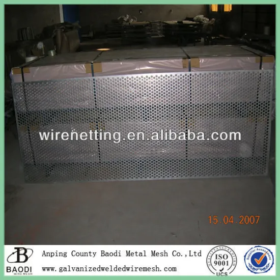 punching metal perforated sheet