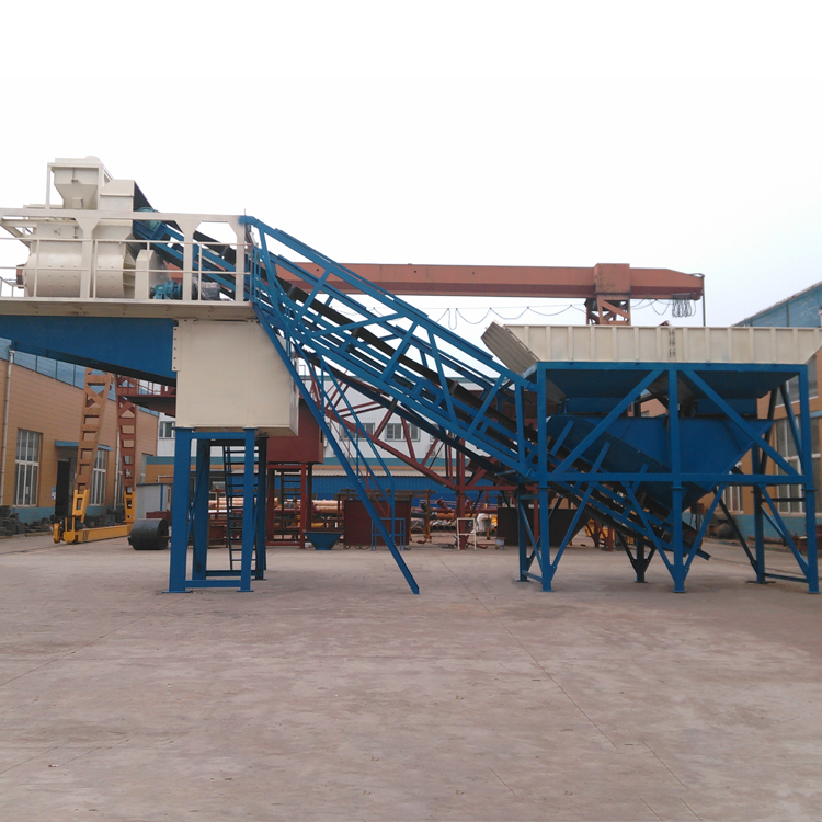 Best quality belt conveyor concrete batching plant price