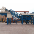 Best quality belt conveyor concrete batching plant price