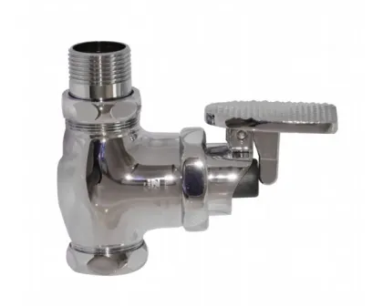 Foot Tread Flush Valve Toilet