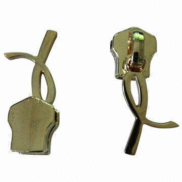 Zipper Sliders, made of metal, zinc alloy