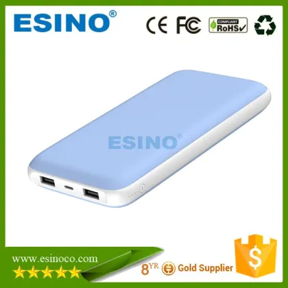 New Portable Power Bank Quick Charging Dual USB Output