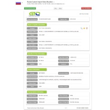 Propyl Acetate-Russia Data Data