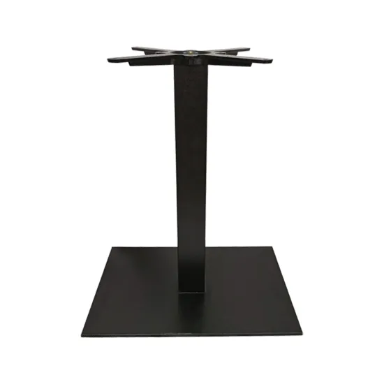 Rust-Resistant Cast Iron Structure Indoor/Outdoor Table Bases