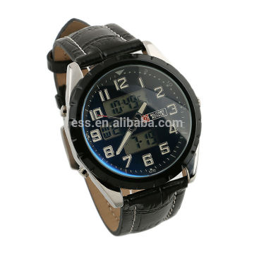 MR007 New Classic Mens Man Black Face Army Military Wrist Watch