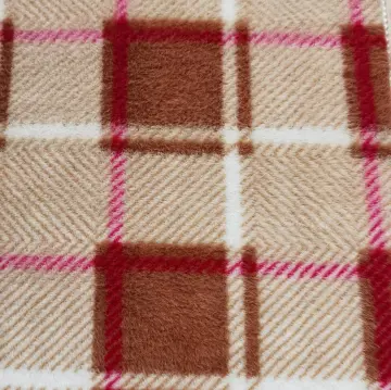 Polyester Printed Bunny Fleece Fabric