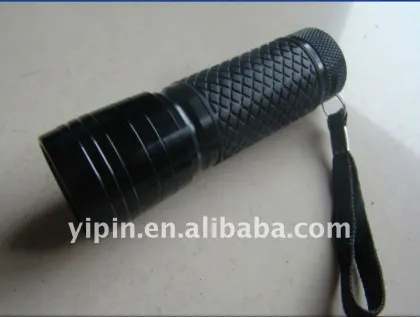 9LED flashlight, aluminum flashlight