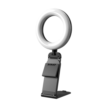 Μίνι 5 ιντσών LED LING για συνέδριο και selfie με ρυθμιζόμενη βάση