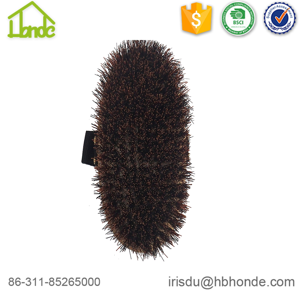 Wood Horse Body Brush with PP Bristle