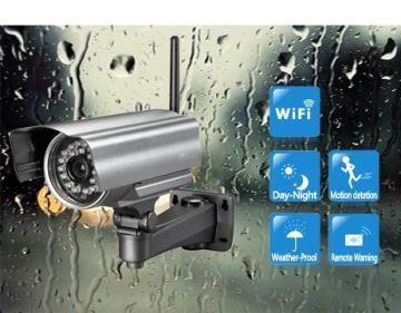 Waterproof Outdoor Wireless Mini Spy Camera With Led Night Vision Support Iphone, Ipad