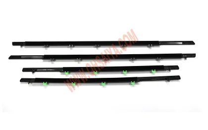 Acura RDX 2013-18 Front Door Weatherstrip Belt Seal Window Moulding Trim (72450-TX4-A01 72410-TX4-A01)