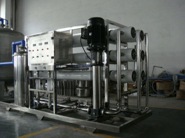 3t /hour Pure Water Treatment Equipments Configuration For Food Water