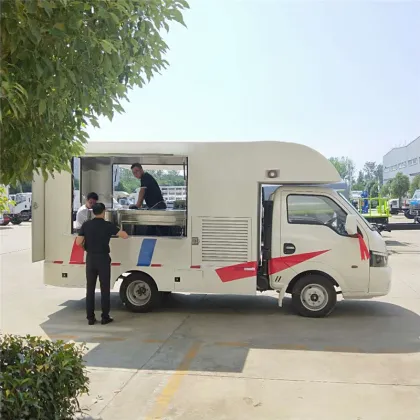 Mobile Beverage Truck with Refreshing Drinks