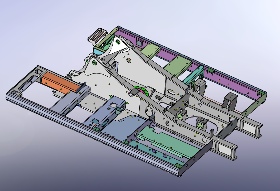 20 T Rotary Platform Weldment