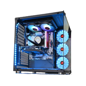10700K、H610マザーボード、850Wの電力を備えたゴールドATX PCケースコンピューター