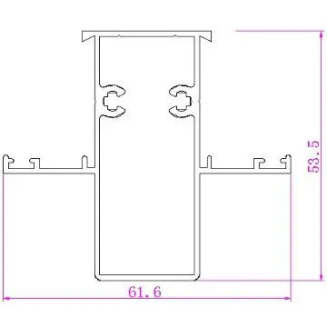 Aluminium Extrusion Profiles for  Casement Window Aluminum Co., Ltd