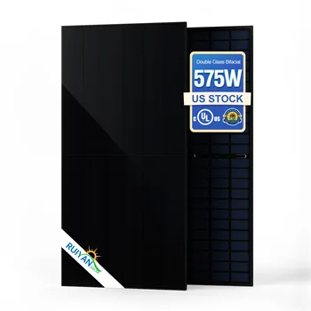 EU Stock TOPCon PV Modules: 430W to 550W Bifacial All-Black Solar Panels