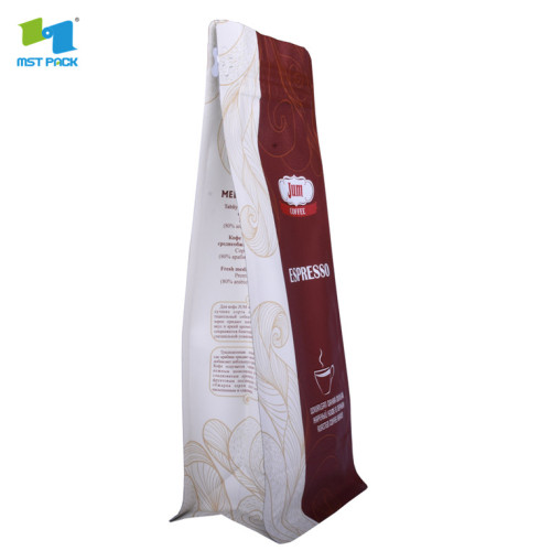 Gjenbrukbar beste emballasje for tepose av flatbunnfolie