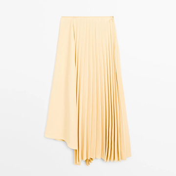 Women's versatile, elegant, ladylike, high-end, pleated skirt