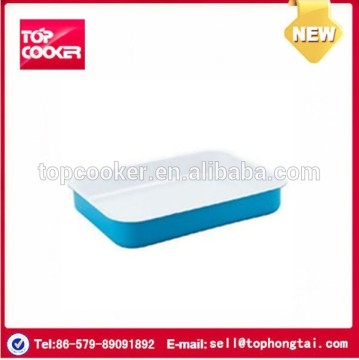 As seen on tv aluminum ceramic coating roaster pan