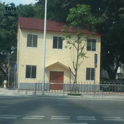 Prefabricated Duplex House Prefab Bungalow Modular Homes Garden Cottage